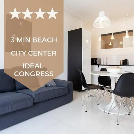 Appartement Modern & Cozy 150m From The Croisette *